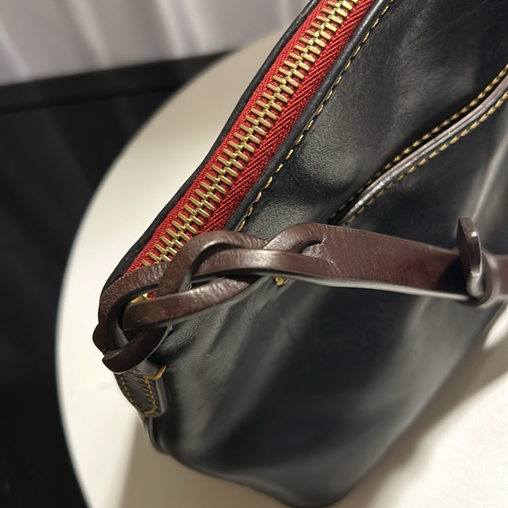 Dooney & Bourke Black Leather Crossbody Bag - Picture 9 of 10